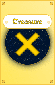 Treasure Card - Back