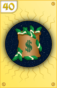 Treasure Card - Front 40